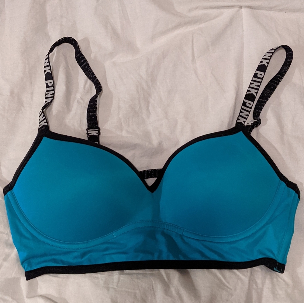 Pink Sports Bra
